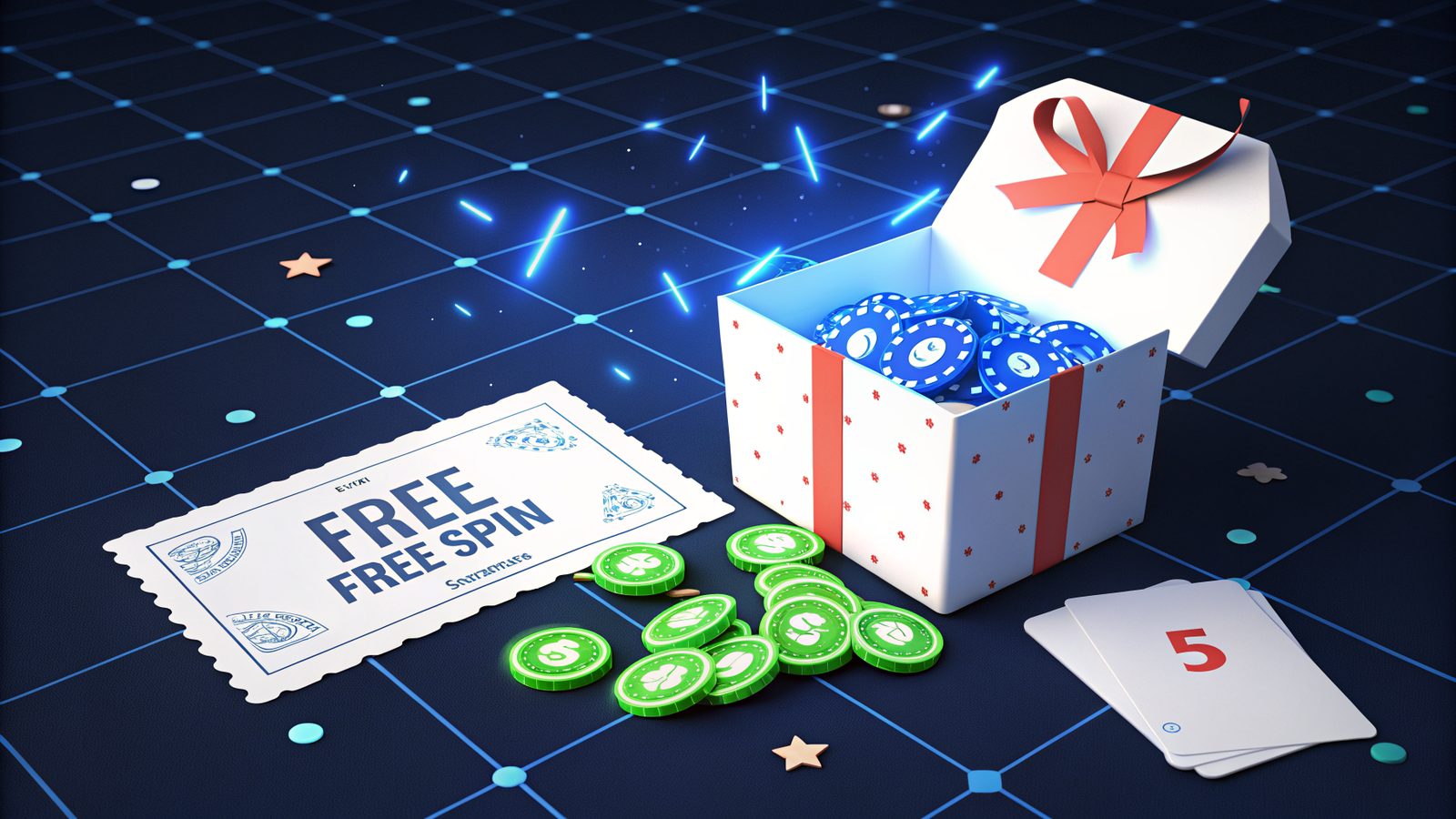 Illustration for the no deposit bonus section
