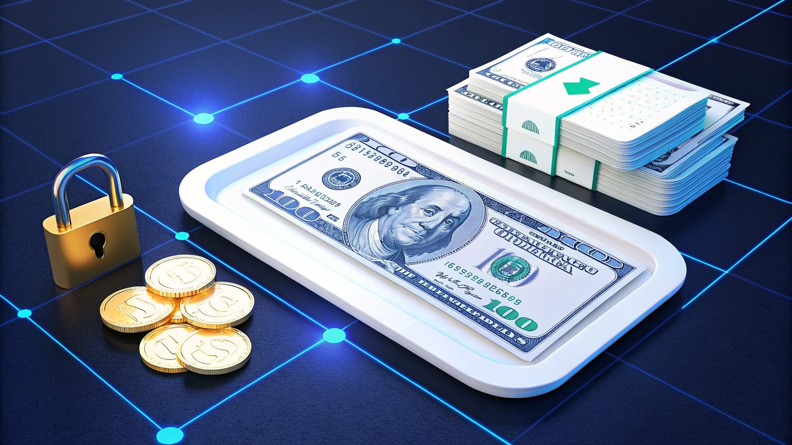 Illustration for Real money