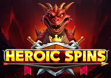 Heroic Spins slot cover